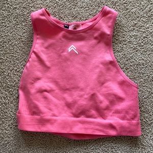 Pink Oner Active athletic crop top